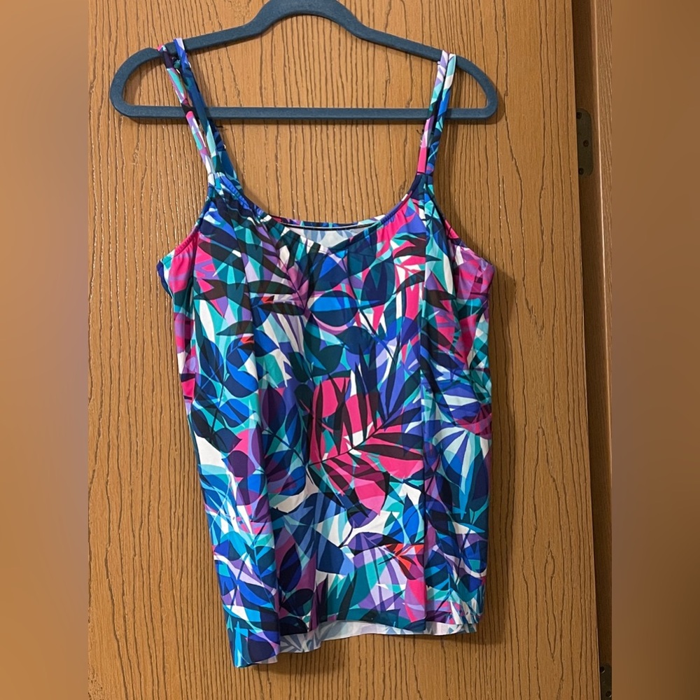 Swim Solutions Tankini Top size 18W